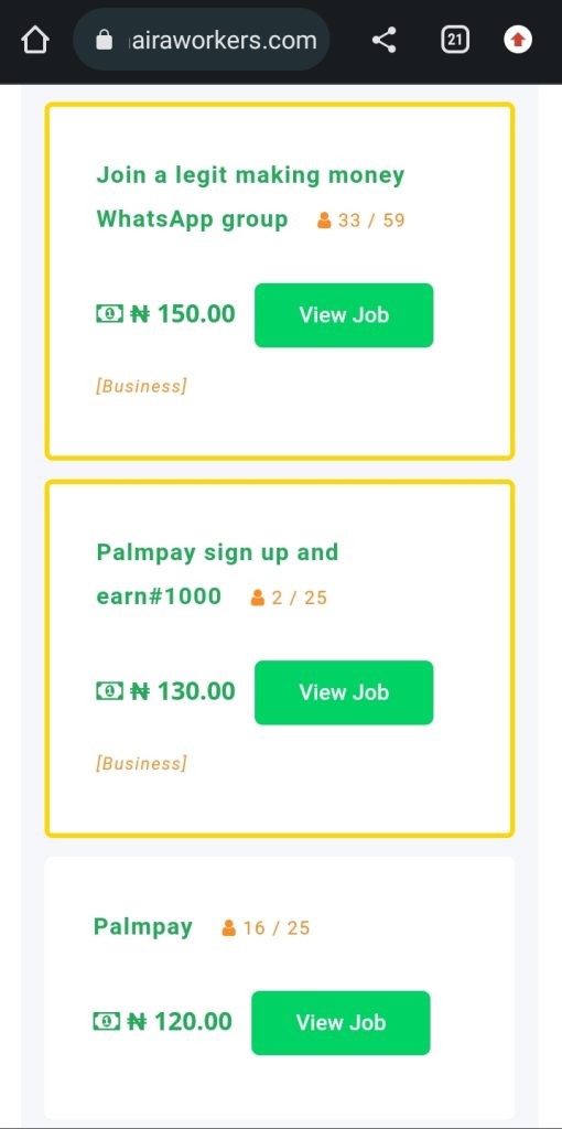 How to earn N150k monthly on Nairaworkers